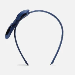 Jacadi Haar-Accessoires|Accessoires>- Haarreif mit Schleife aus Ripsband MARINEBLAU JACADI