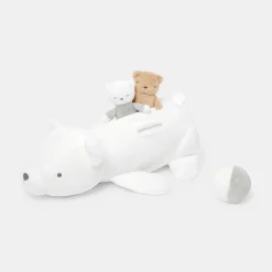 Jacadi Babyspielzeug, Plüschtiere & Schnuffeltücher|Kuscheltiere & Schnuffeltücher>Aktivitäts-Kuscheltier aus Samt JACADI WEISS