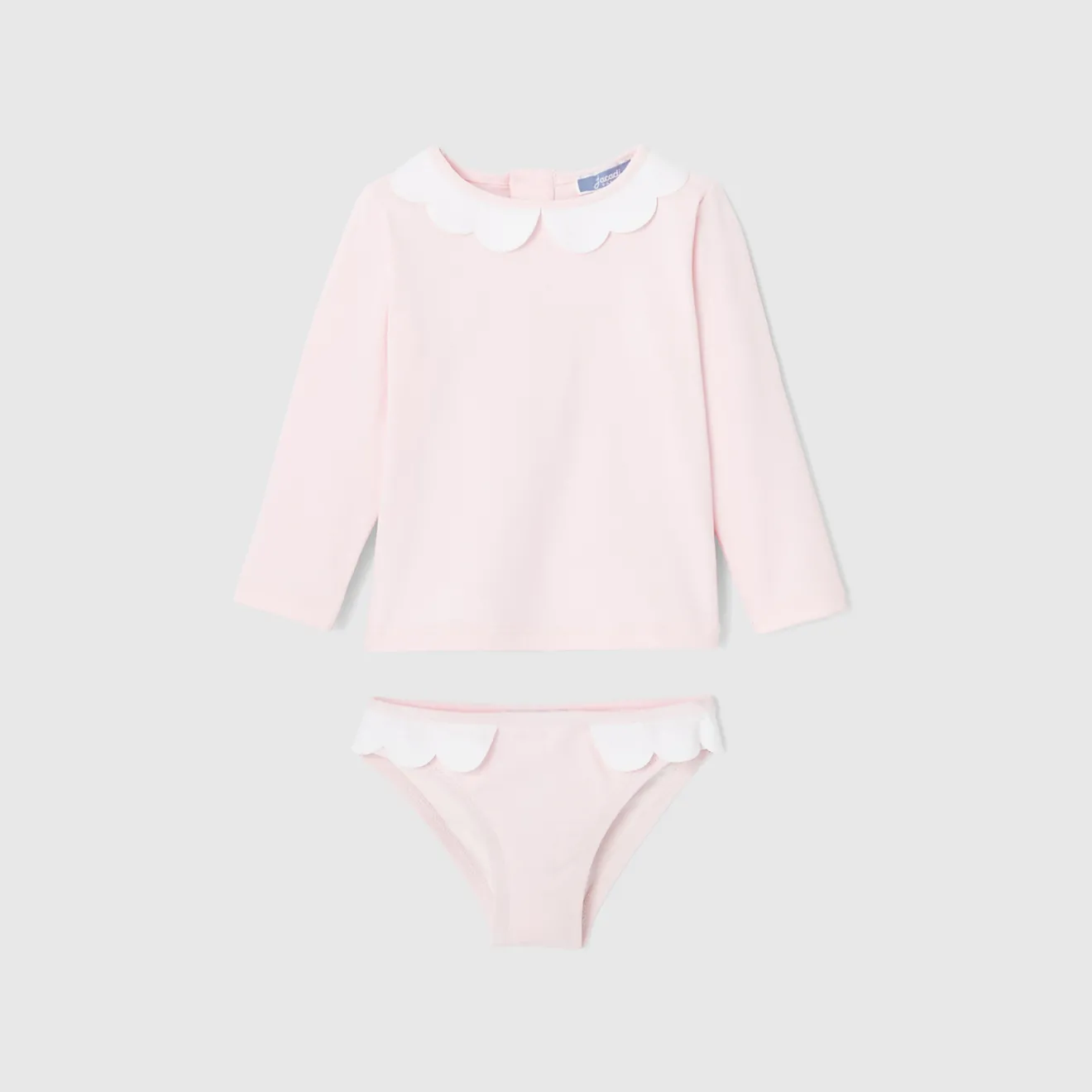 Jacadi Weitere Accessoires|Accessoires>Anti-UV-Badeanzug für Mädchen ROSA BLASS JACADI