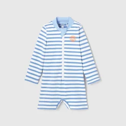 Jacadi Weitere Accessoires|Accessoires>Anti-UV-Badeoverall für Jungen WEISS/BLAU