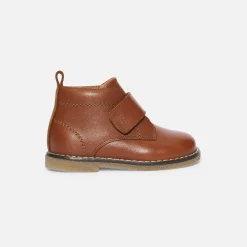 Jacadi Boots>Baby-Halbstiefel für Jungen aus Glattleder NATÜRLICH