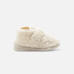 Jacadi Hausschuhe|Hausschuhe>Baby-Hausschuhe aus Sherpa NATURWEISS/BEIGE