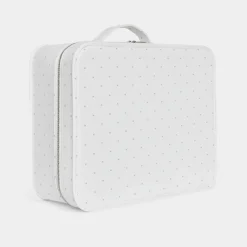 Jacadi Wickeltaschen & Kulturbeutel|Wickeltaschen & Kulturbeutel>Babykoffer aus Baumwolle WEICHES JACADI WEISS