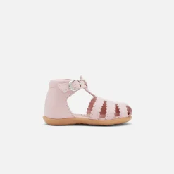 Jacadi Sandalen>Baby-Lauflernsandalen für Mädchen ROSA