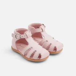 Jacadi Sandalen>Baby-Lauflernsandalen für Mädchen ROSA