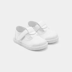 Jacadi Sandalen|Stoffschuhe>Baby-Sandalen aus Stoff für Mädchen JACADI WEISS
