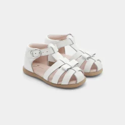 Jacadi Sandalen|Schuhe>Baby-Sandalen für Mädchen JACADI WEISS