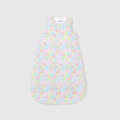 Jacadi Schlafsäcke Und Decken|Schlafsäcke & Decken>Baby-Schlafsack 0-6 Monate aus Liberty-Stoff für Mädchen WEISS/MEHRFARBIG