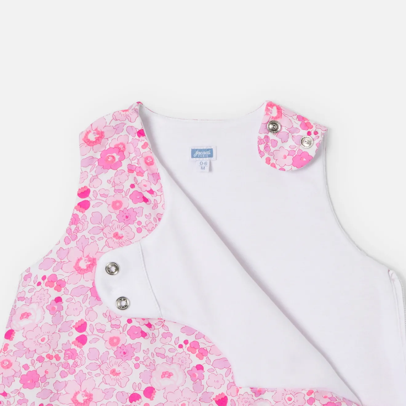Jacadi Schlafsäcke Und Decken|Schlafsäcke & Decken>Babyschlafsack aus Liberty-Stoff 0–6 Monate ROSA/MEHRFARBIG