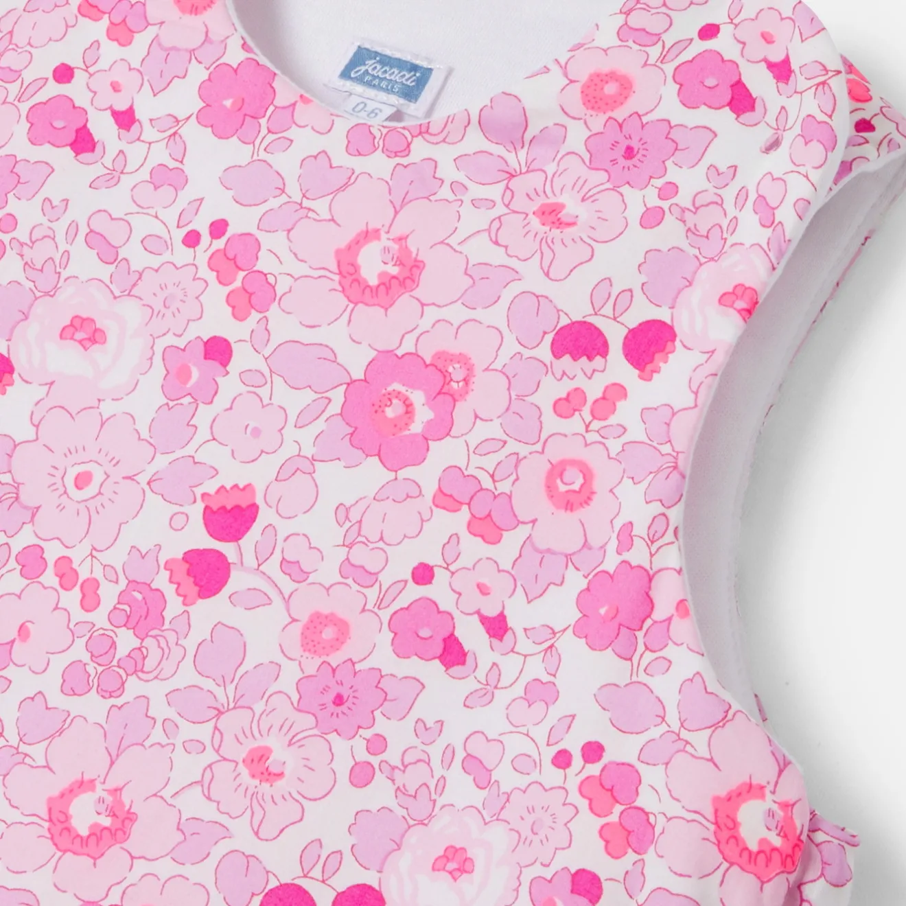 Jacadi Schlafsäcke Und Decken|Schlafsäcke & Decken>Babyschlafsack aus Liberty-Stoff 0–6 Monate ROSA/MEHRFARBIG