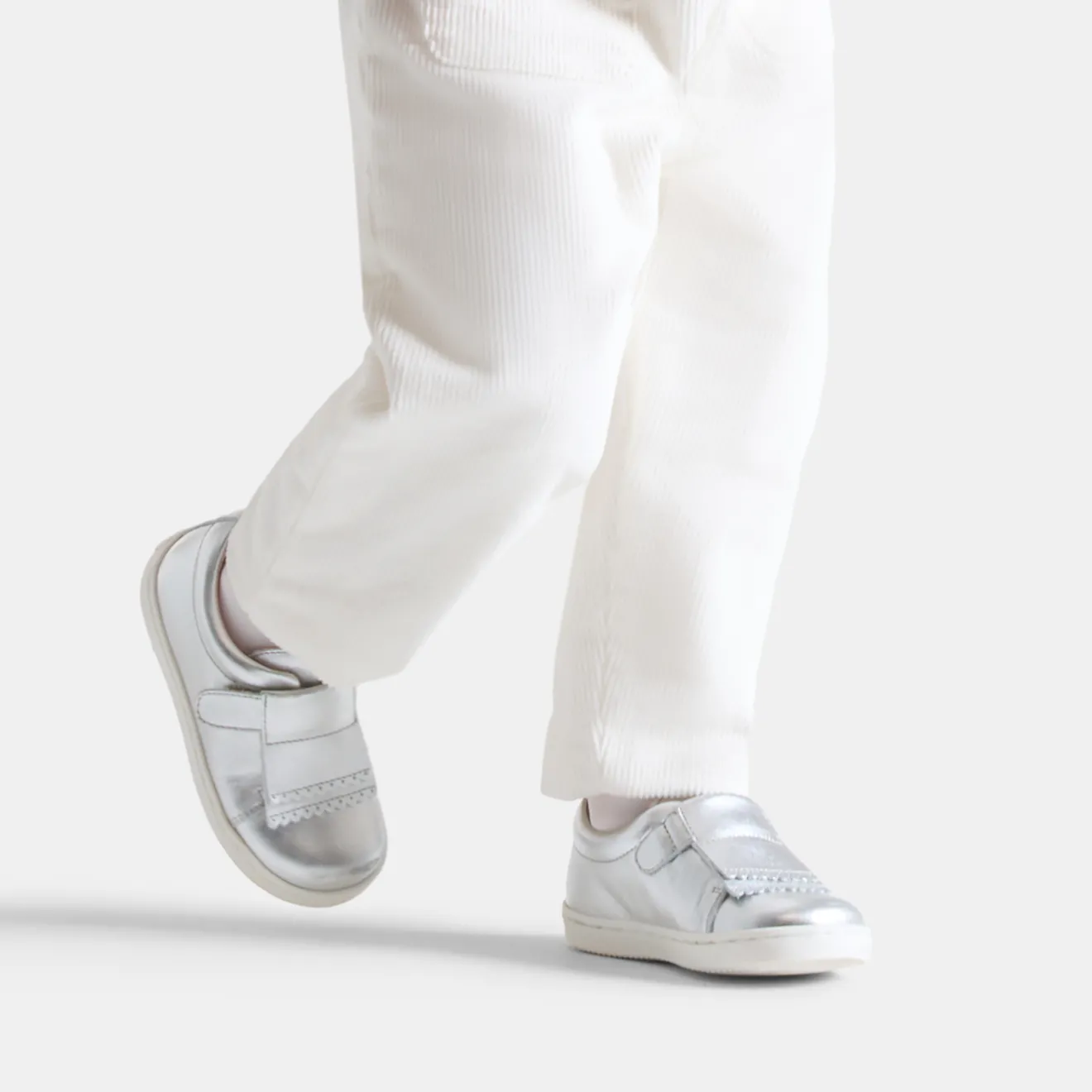 Jacadi Sneakers|Schuhe>Baby-Turnschuhe für Mädchen SILBER