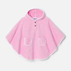 Jacadi Baden & Wickeln>Bademantel aus Frottee ROSA MITTEL/FUSCHIA