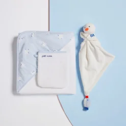 Jacadi Baden & Wickeln>Badeset WEISS/BLAU