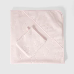 Jacadi Baden & Wickeln>Badetuch für Babys ROSA BLASS JACADI