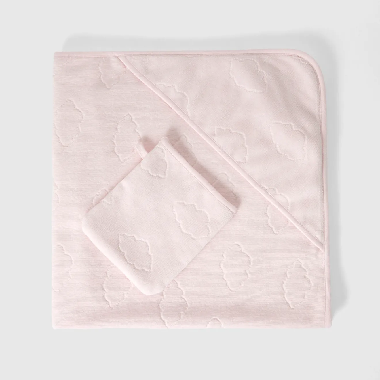 Jacadi Baden & Wickeln>Badetuch für Babys ROSA BLASS JACADI