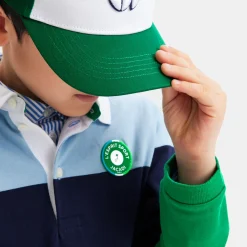 Jacadi Weitere Accessoires|Basecaps Und Bobs>Basecap für Jungen WEISS/GRÜN