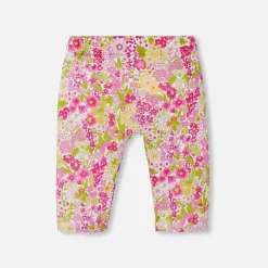 Jacadi Hosen & Shorts>Bequeme Hose aus Liberty-Stoff für Baby Mädchen ROSA/MEHRFARBIG