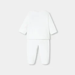 Jacadi Spieler, Latzhosen, Ensembles>Bequemes Ensemble für Babys aus Samt JACADI WEISS