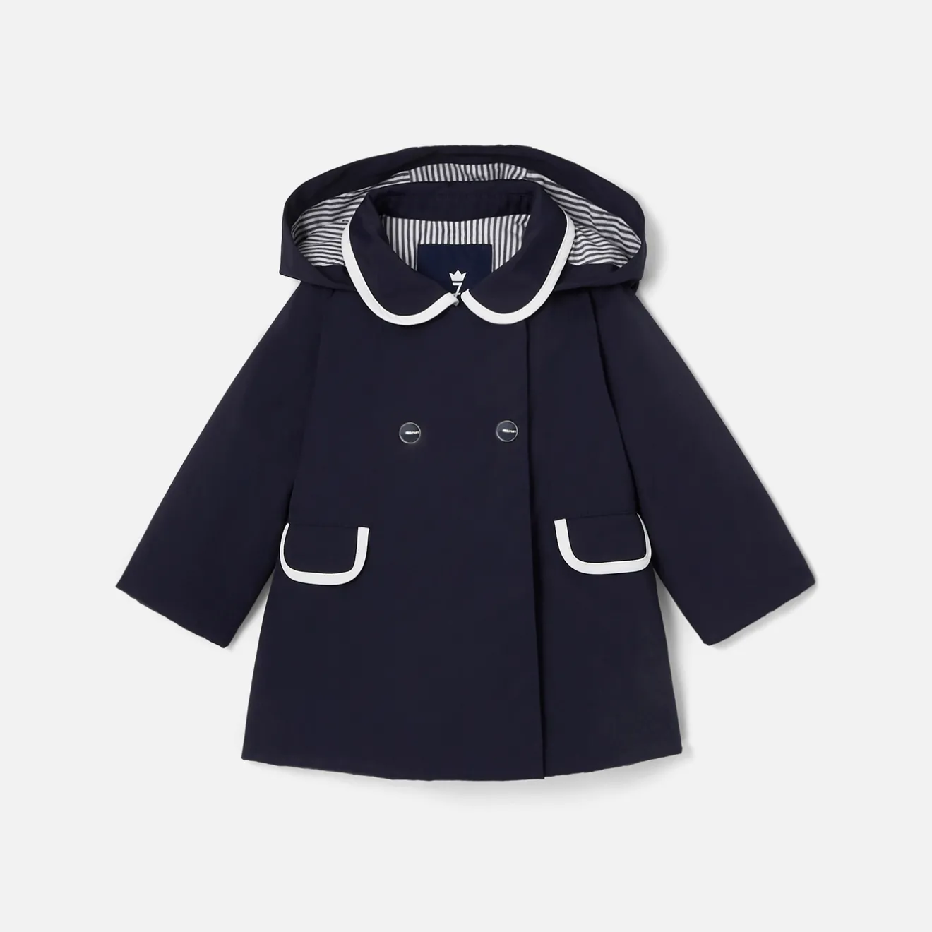 Jacadi Jacken & Mäntel>Übergangsmantel für Mädchen MARINEBLAU JACADI