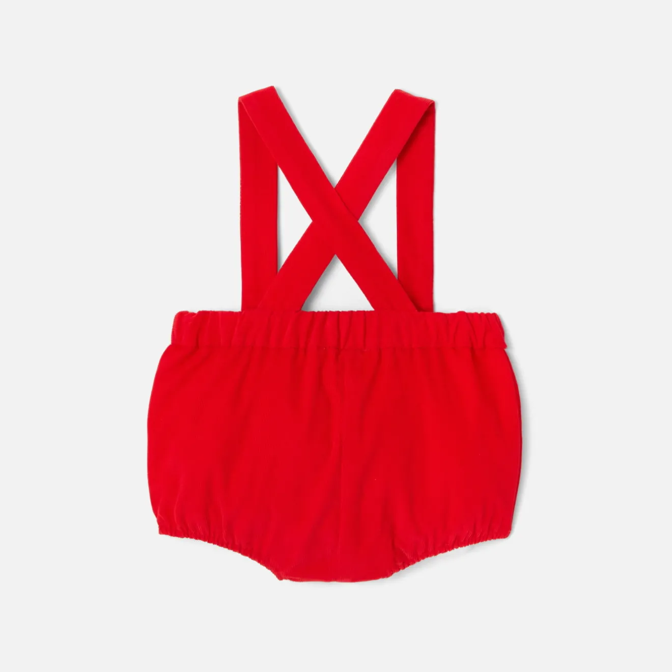 Jacadi Spieler, Latzhosen, Ensembles>Bloomer aus leichtem Samt für Mädchen ROT JACADI