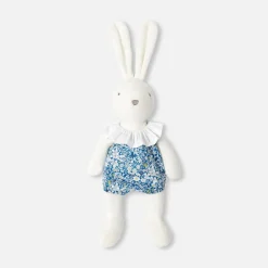 Jacadi Babyspielzeug, Plüschtiere & Schnuffeltücher|Kuscheltiere & Schnuffeltücher>Bloomer fürs Häschen-Kuscheltier, großes Modell BLAU/MEHRFARBIG