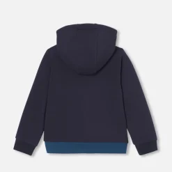 Jacadi Pullover, Sweatshirts, Strickjacken>Blousonjacke mit Kapuze für Jungen OZEANBLAU