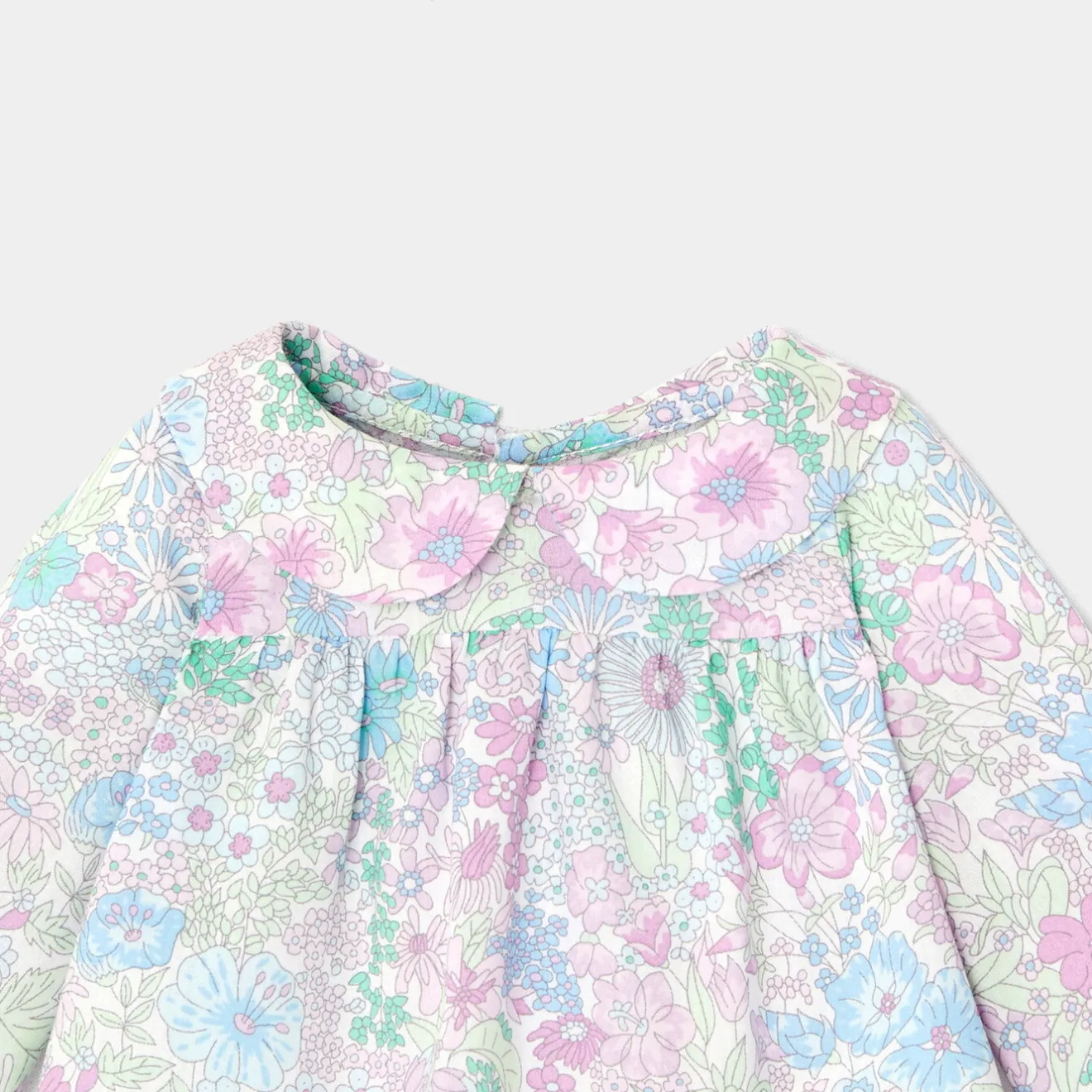 Jacadi Babyspielzeug, Plüschtiere & Schnuffeltücher|Kuscheltiere & Schnuffeltücher>Bluse fürs Häschen-Plüschtier, großes Modell WEISS/MEHRFARBIG