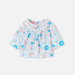 Jacadi Babyspielzeug, Plüschtiere & Schnuffeltücher|Kuscheltiere & Schnuffeltücher>Bluse fürs Häschen-Plüschtier, großes Modell ROSA/MEHRFARBIG