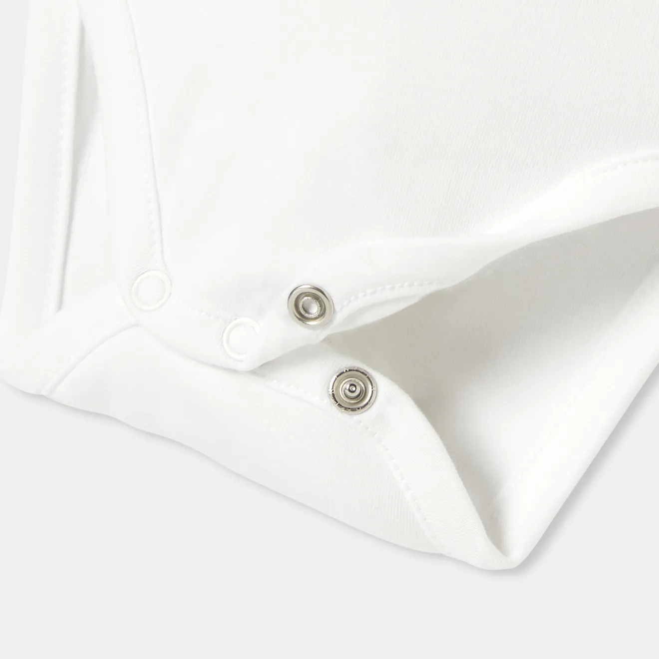 Jacadi Bodies>Body mit Blütenblattkragen für Baby Mädchen JACADI WEISS