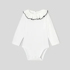 Jacadi Bodies>Body mit Kragen für Mädchen JACADI WEISS