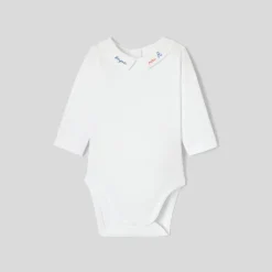 Jacadi Bodies>Body mit langen Ärmeln für Jungen JACADI WEISS