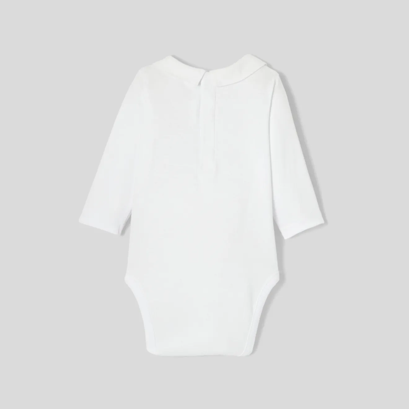 Jacadi Bodies>Body mit langen Ärmeln für Jungen JACADI WEISS