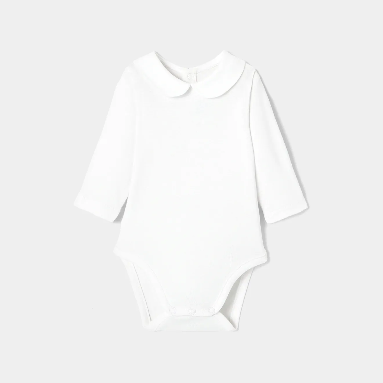 Jacadi Bodies>Body mit langen Ärmeln für Mädchen JACADI WEISS