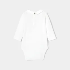 Jacadi Bodies>Body mit langen Ärmeln für Jungen JACADI WEISS