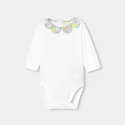 Jacadi Bodies>Body mit langen Ärmeln für Baby Mädchen JACADI WEISS