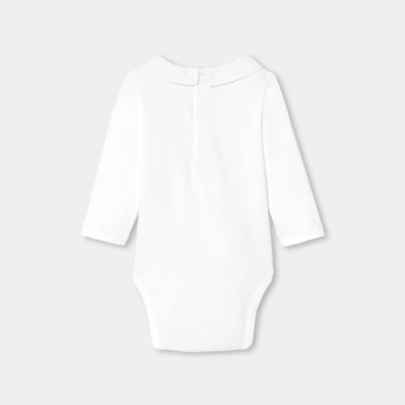 Jacadi Bodies>Body mit langen Ärmeln für Baby Jungen JACADI WEISS