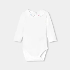 Jacadi Bodies>Body mit langen Ärmeln für Baby Mädchen JACADI WEISS