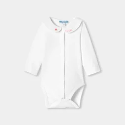 Jacadi Bodies>Body mit langen Ärmeln für Baby Mädchen JACADI WEISS