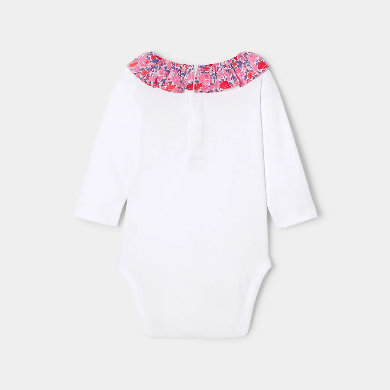 Jacadi Bodies>Body mit langen Ärmeln für Baby Mädchen JACADI WEISS
