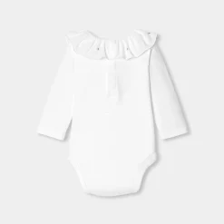 Jacadi Bodies>Body mit langen Ärmeln für Baby Mädchen JACADI WEISS