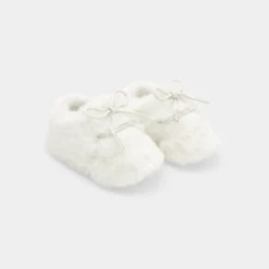 Jacadi Socken Und Stiefelchen|Socken>Boots für Babys mit Kunstpelz WEICHES JACADI WEISS