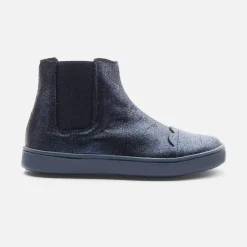 Jacadi Stiefeletten>Chelsea-Boots für Mädchen BLAU
