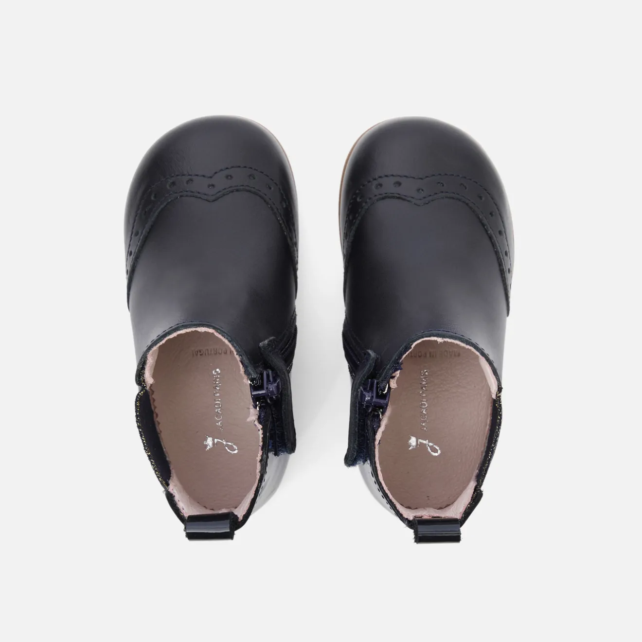 Jacadi Stiefeletten>Chelsea-Boots für Mädchen MARINEBLAU JACADI