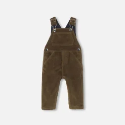 Jacadi Overalls, Latzhosen, Ensembles>Cordlatzhose Kleinkind Junge BRONZE