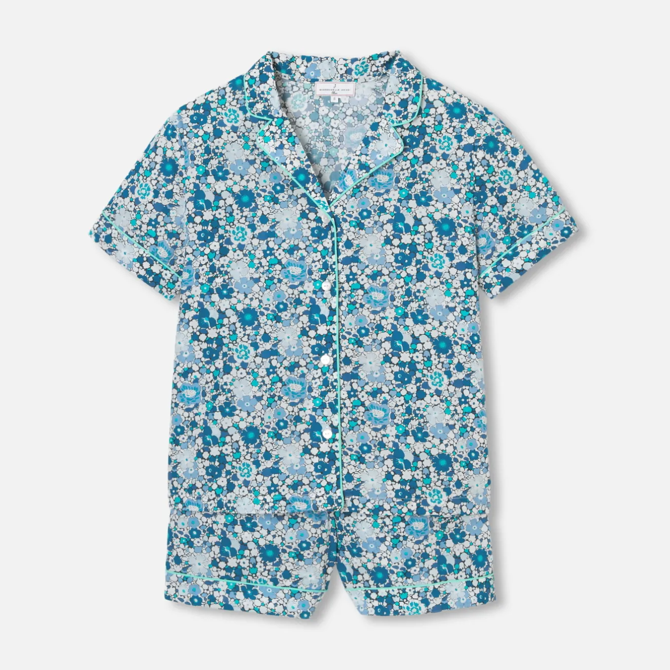 Jacadi Schlafanzüge & Nachthemden>Damen-Kurzer Pyjama aus Liberty-Stoff BLAU/MEHRFARBIG