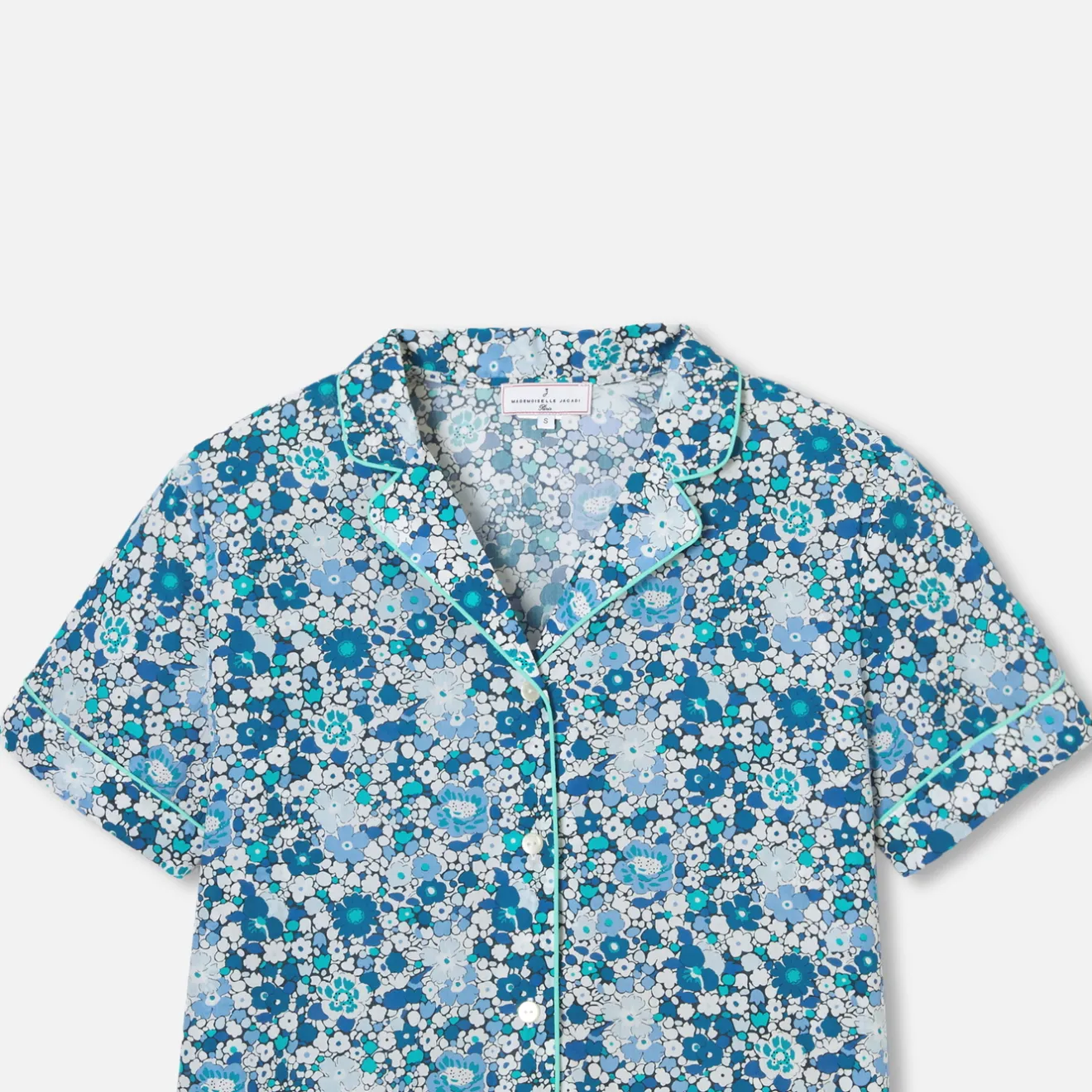 Jacadi Schlafanzüge & Nachthemden>Damen-Kurzer Pyjama aus Liberty-Stoff BLAU/MEHRFARBIG