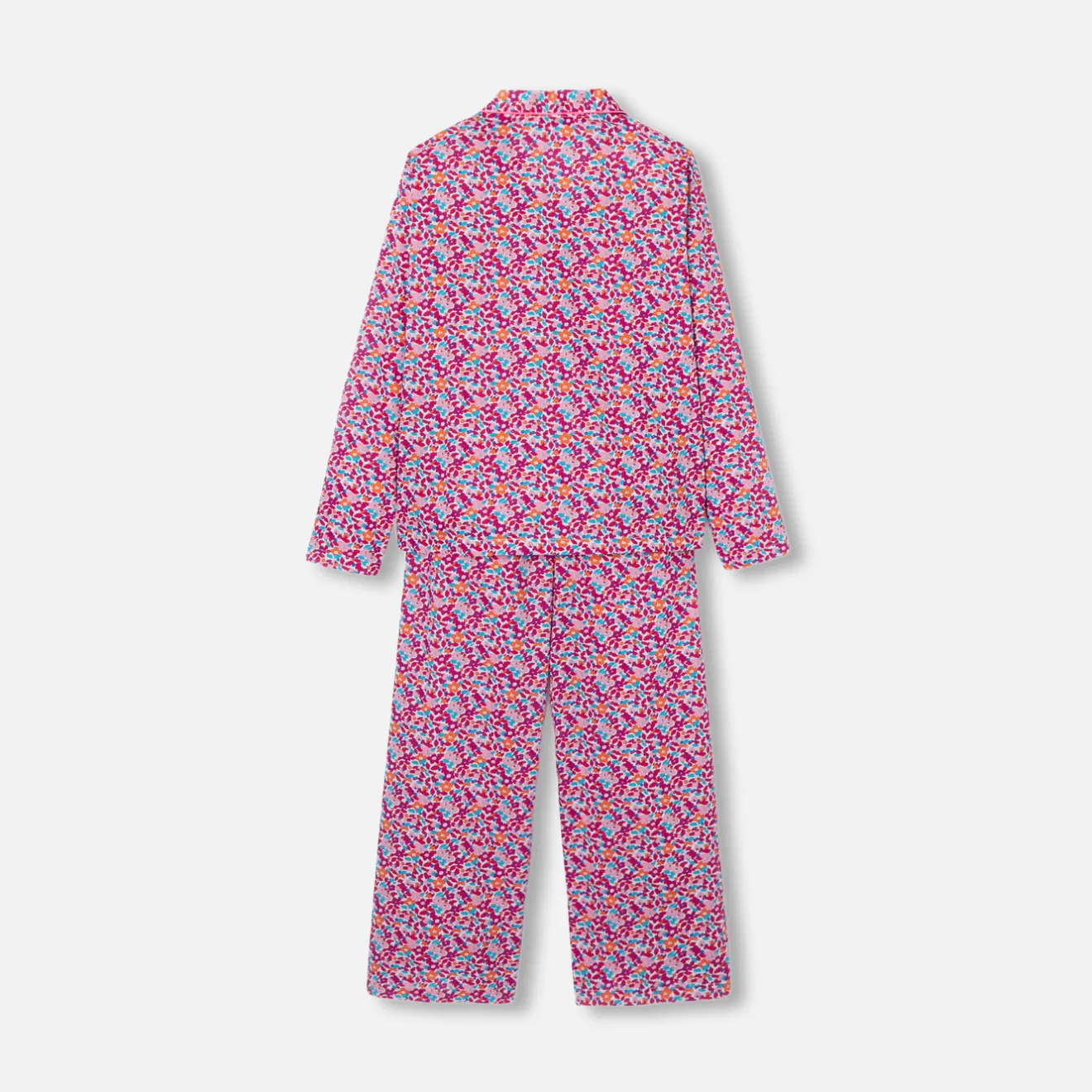 Jacadi Schlafanzüge & Nachthemden>Damen-Pyjama aus Liberty-Stoff ROSA/MEHRFARBIG