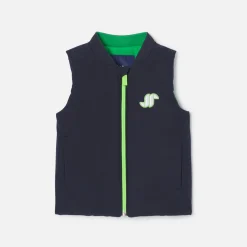 Jacadi Jacken & Mäntel>Daunenjacke ohne Ärmel Kleinkind Junge MARINEBLAU/GRÜN