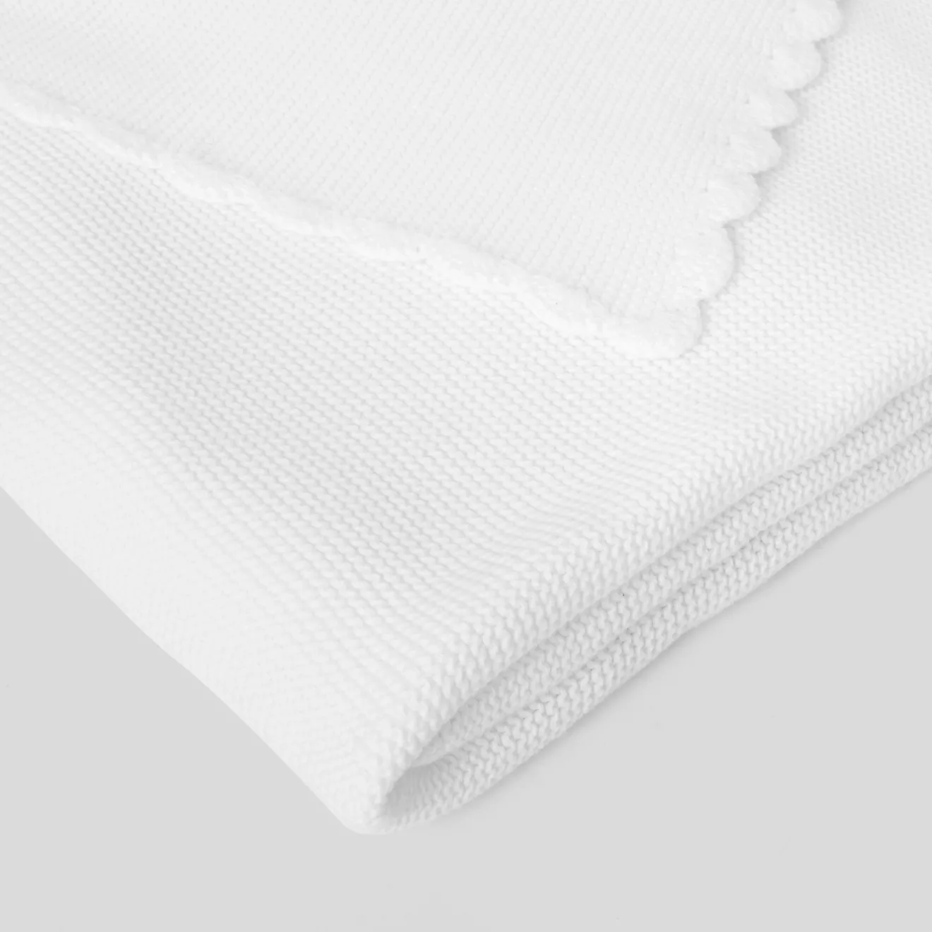 Jacadi Schlafsäcke Und Decken|Schlafsäcke & Decken>Decke mit Feston-Details JACADI WEISS
