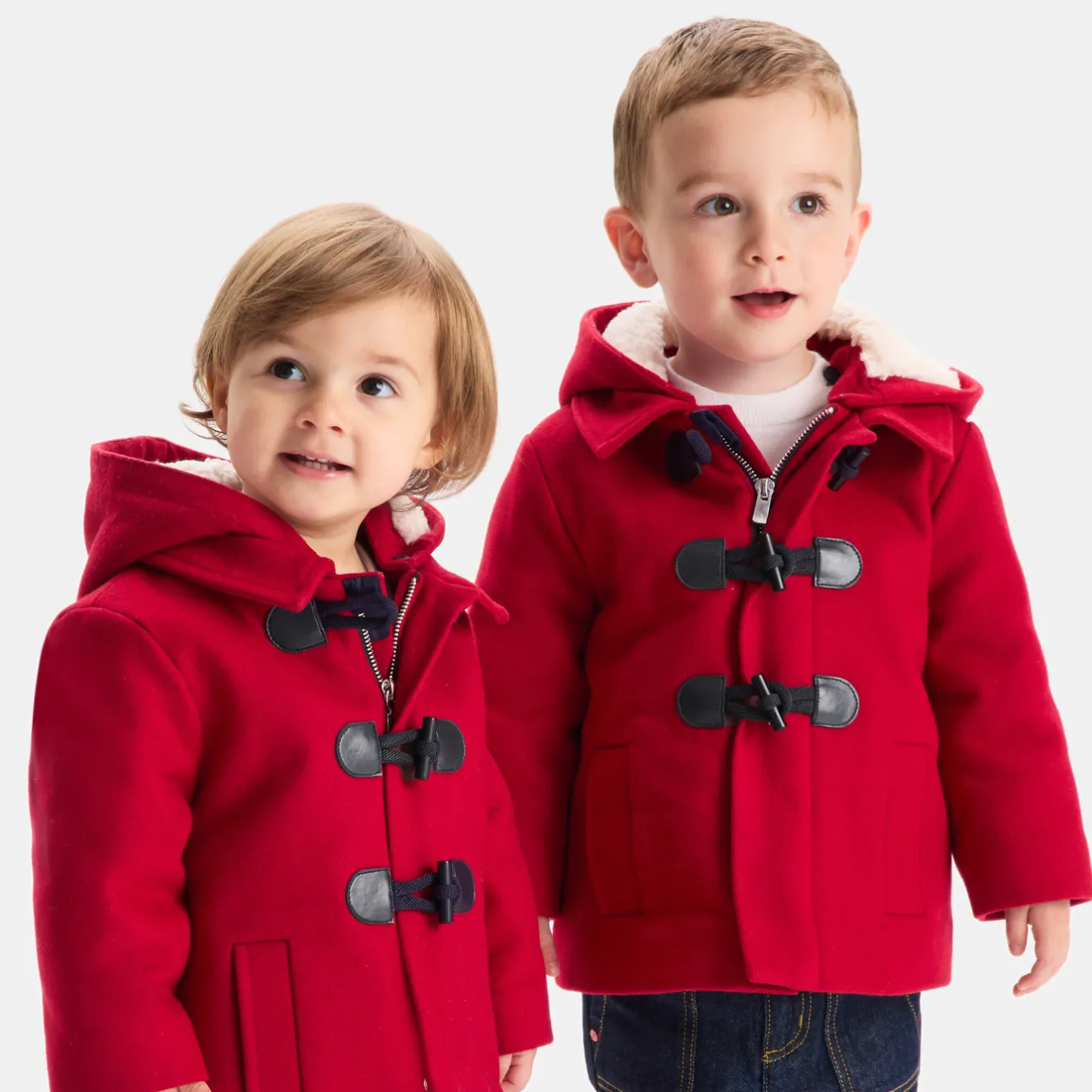 Jacadi Jacken & Mäntel|Jacken & Mäntel>Dufflecoat Kleinkind RUBINROT